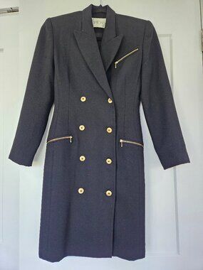 Liptons Black Blazer Jacket size XS